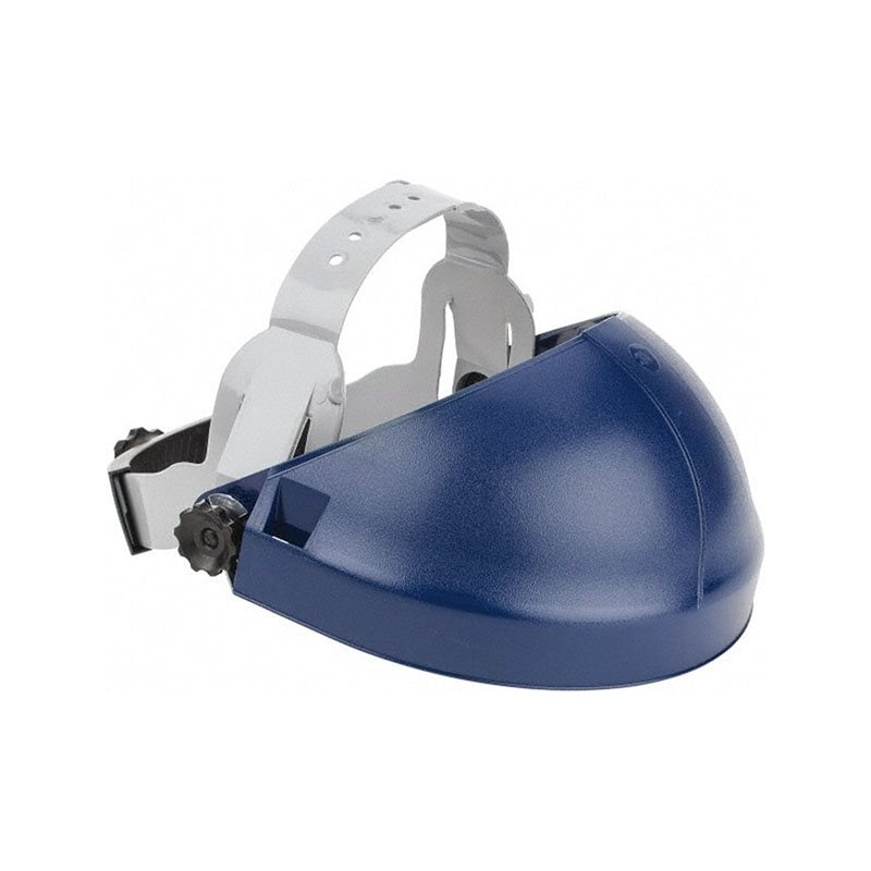 Supports pour écran de protection pour le visage et casque de construction
