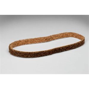 3M 13132 - COURROIE ABRASIVE DE TRAITEMENT DE SURFACE SCOTCH-BRITE, A CRS, 1 / 4" x 24"