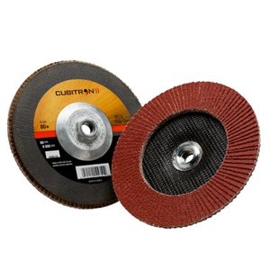 3M 55625 - DISQUE À LAMELLES CUBITRON II, 967A, T29, 4-1 / 2" X 7 / 8", 80+, POIDS Y