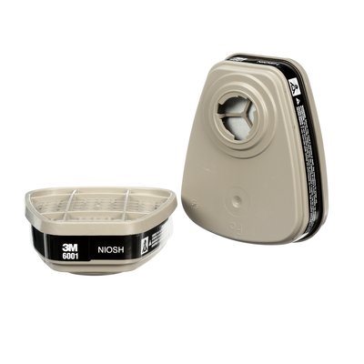 3M 7000051851 – CARTOUCHE CONTRE LES VAPEURS ORGANIQUES, 6001 3M 7000051851 – CARTOUCHE CONTRE LES VAPEURS ORGANIQUES, 6001