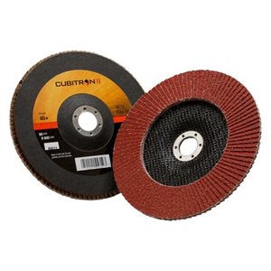 3M 86716 - DISQUE À LAMELLES CUBITRON II, 967A, T29, 5" X 7 / 8", 40+, POIDS Y
