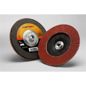 3M 86718 - DISQUE À LAMELLES CUBITRON II, 967A, T27, 5" X 7 / 8", 60+, POIDS Y