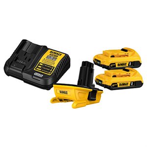 DEWALT DCA2203C – 20V MAX* BATTERY ADAPTER KIT FOR 18V TOOLS