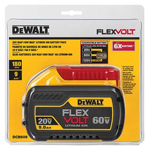 DEWALT DCB609 – 20V / 60V MAX FLEXVOLT BATTERY (9AH)