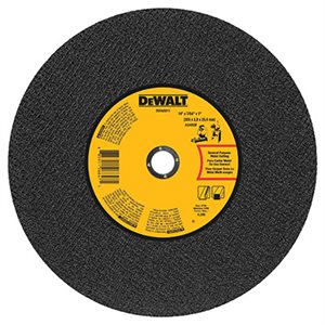 DEWALT DWA8011 – 14" X 7 / 64" X 1" GENERAL PURPOSE CHOP SAW WHEEL-METAL