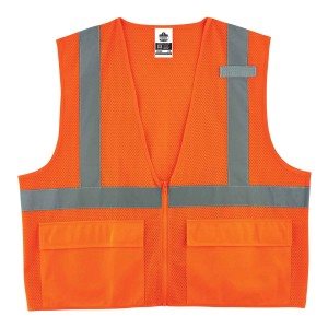 ERGODYNE 21113 – VESTE DE SÉCURITÉ GLOWEAR® 8220Z S / M ORANGE