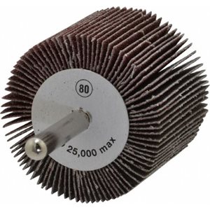 FLAP WHEEL 3" x 1-1 / 2" x 1 / 4" COARSE GRIT 80