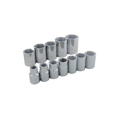 GRAY TOOLS 35012 - ENSEMBLE DE 12 DOUILLES 6 PANS STANDARDS SAE GRAY TOOLS 35012 - ENSEMBLE DE 12 DOUILLES 6 PANS STANDARDS SAE