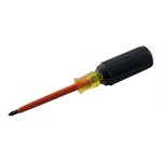 GRAY TOOLS 50103-I - #1 PHILLIPS SCREWDRIVER, 3 / 16" SHANK, 3-1 / 4" BLADE LENGTH, 1000V INSULATED