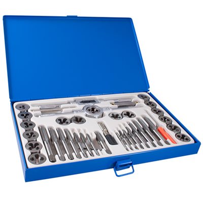 GRAY TOOLS 92340 - ENSEMBLE DE 40 OUTILS À FILETER EN CARBONE STANDARD GRAY TOOLS 92340 - ENSEMBLE DE 40 OUTILS À FILETER EN CARBONE STANDARD