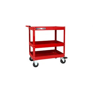 GRAY TOOLS 93514 - PRO+ SERIES UTILITY CART WITH 3 SHELVES