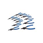 GRAY TOOLS B111 - 12 PIECE RETAINING RING PLIER SET, CONVERTIBLE INTERNAL / EXTERNAL, FIXED TIPS