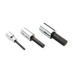 GRAY TOOLS DW8L - PRISE 1 / 2 PO DOUILLES 6 PANS SAE LONGUEUR STANDARD - 1 / 4"