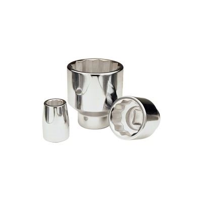 GRAY TOOLS HD72 - PRISE 3 / 4 PO DOUILLES STANDARD SAE CHROMÉES 12 PANS - 2-1 / 4"