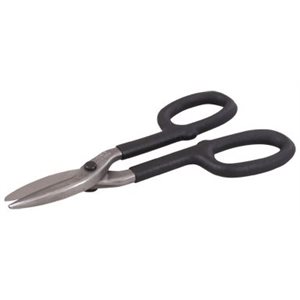 GRAY TOOLS S410A - 10" STRAIGHT PATTERN SNIPS, WITH VINYL GRIPS