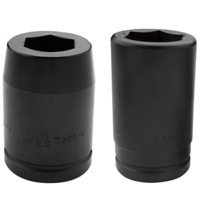 GRAY TOOLS 8-6110L - PRISE 1-1 / 2 PO DOUILLES PROFONDES POUR CLÉ À CHOCS SAE 6 PANS - 3 7 / 16" GRAY TOOLS 8-6110L - PRISE 1-1 / 2 PO DOUILLES PROFONDES POUR CLÉ À CHOCS SAE 6 PANS - 3 7 / 16"