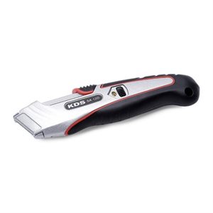 KDS SA-12D - SAFETYMASTER METAL AUTO-RETRACTING UTILITY KNIFE, BOX / 12