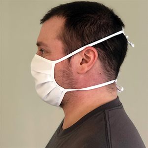 WASHABLE FABRIC MASK WITH CORDS 100 / BAG