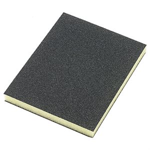 MIRKA 1350-100 – 3-3 / 4" X 4-3 / 4" X 1 / 2" DOUBLE SIDED ABRASIVE SPONGES, 100 GR