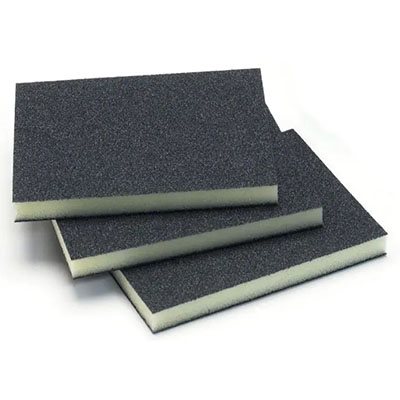 MIRKA 1351-180 – ÉPONGES ABRASIVES DOUBLE FACE, 3-3 / 4" X 4-3 / 4" X 1 / 2", GRAIN 180, QTÉ. 10 MIRKA 1351-180 – ÉPONGES ABRASIVES DOUBLE FACE, 3-3 / 4" X 4-3 / 4" X 1 / 2", GRAIN 180, QTÉ. 10