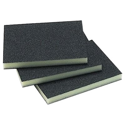 MIRKA 1550-150 – 3-3 / 4" X 4-3 / 4" X 1 / 2" DOUBLE SIDED ABRASIVE SPONGES, 150 GR MIRKA 1550-150 – 3-3 / 4" X 4-3 / 4" X 1 / 2" DOUBLE SIDED ABRASIVE SPONGES, 150 GR