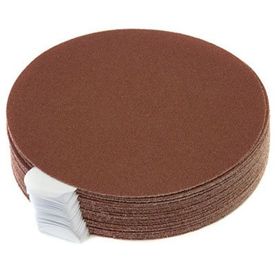 MIRKA 56-332-400 – DISQUES AUTOAGRIPPANTS EN TOILE HIOLIT JF, 5", GRAIN 400, QTÉ. 50