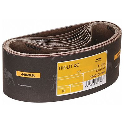 MIRKA 57-3-24-100T – COURROIES HIOLIT-XO POUR PONCEUSES PORTATIVES, 3" X 24", GRAIN 100, QTÉ. 10 MIRKA 57-3-24-100T – COURROIES HIOLIT-XO POUR PONCEUSES PORTATIVES, 3" X 24", GRAIN 100, QTÉ. 10