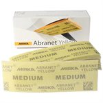 MIRKA ABRANET YELLOW AY-175-C – 3" X 9" GRIP SHEETS P80 COARSE, 20 / PKG