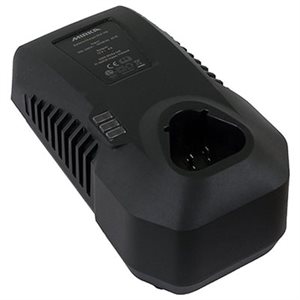 CHARGEUR DE BATTERIE MIRKA BCA 108 POUR BATTERIE LI-ION 10,8 V. CORDON D’ALIMENTATION NON INCLUS.