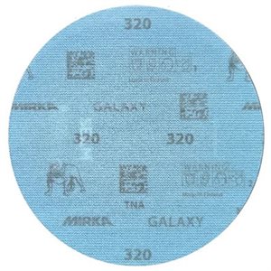 MIRKA FY-622-500 – GALAXY GRIP DISCS, 6", GRIT 500, QTY. 50