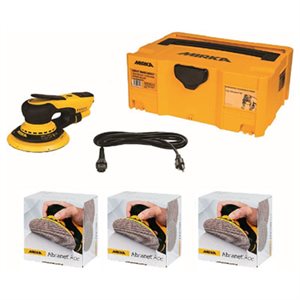 MIRKA MCA-DEROSACE-625 – ENSEMBLE DE PONCEUSE MIRKA DEROS 625CV AVEC ABRASIFS