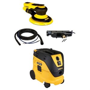 MIRKA MCA-PROSKIT-6 – ENSEMBLE DE PONCEUSE MIRKA PROS MRP-650CV AVEC EXTRACTEUR DE POUSSIÈRE