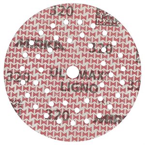 MIRKA UL-5MF-220 – ULTIMAX® LIGNO 5 IN GRIP MULTIFIT DISCS, GRIT 220, 100 / BOX