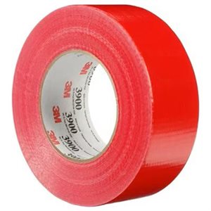 RUBAN À CONDUITS 3M, 3900, ROUGE, 48 MM X 55 M, 24 / CAISSE