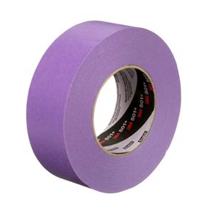 3M 7100086764 – RUBAN DE MASQUAGE SPÉCIALISÉ POUR TEMPÉRATURES ÉLEVÉES 3M(MC), 501+, VIOLET, 48 MM X 55 M (1,89 PO X 60 V), 24 / CAISSE