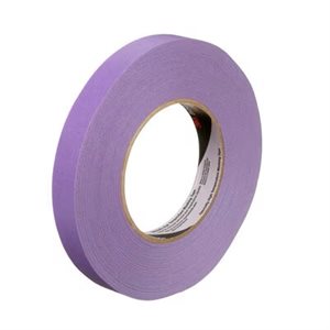 3M 7100086193 – RUBAN DE MASQUAGE SPÉCIALISÉ POUR TEMPÉRATURES ÉLEVÉES 3M(MC), 501+, VIOLET, 18 MM X 55 M (0,71 PO X 60 V), 48 / CAISSE