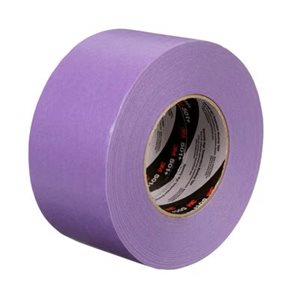3M 7100086191 – RUBAN DE MASQUAGE SPÉCIALISÉ POUR TEMPÉRATURES ÉLEVÉES 3M(MC), 501+, VIOLET, 72 MM X 55 M (2,8 PO X 60 V), 12 / CAISSE