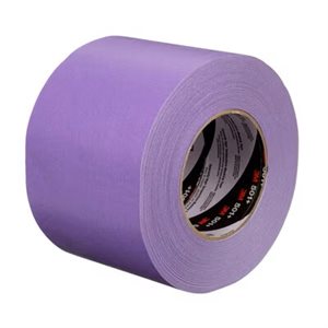 3M 7100088493 – RUBAN DE MASQUAGE SPÉCIALISÉ POUR TEMPÉRATURES ÉLEVÉES 3M(MC), 501+, VIOLET, 100 MM X 55 M (4 PO X 60 V), 8 ROULEAUX / CAISSE