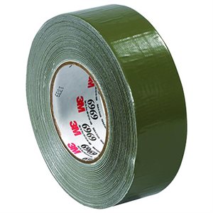 RUBAN À CONDUITS 6969 3M, OLIVE, 48 MM X 54,8 M, 24 / CAISSE