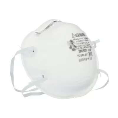 8 Boxes Of 3M 8200 N95 Particulate Respirator Masks – For Sanding, Grinding, Dust Protection 9 thumbnail image