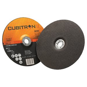 CUBITRON(TM) II CUT AND GRIND WHEEL, T27, 9" X 1 / 8" X 7 / 8"