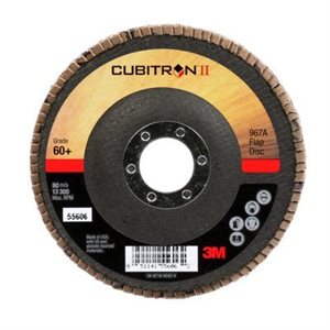 DISQUE À LAMELLES CUBITRON II, 967A, T27, 4-1 / 2" X 7 / 8", 60+