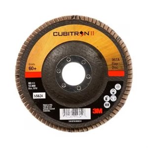 DISQUE À LAMELLES CUBITRON II, 967A, T29, 4-1 / 2" X 7 / 8", 60+