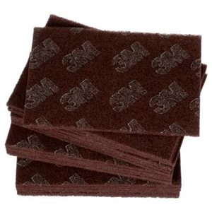 SCOTCH-BRITE PRODUCTION HAND PAD, 8447, HP-HP, 9 IN X 6 IN (22.86 CM X 15.24 CM), 20 PADS PER BOX