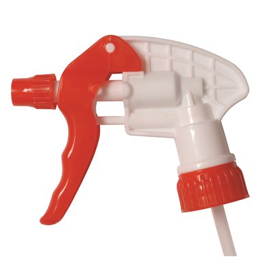 CONTINENTAL 902RW9 - SPRAY PRO TRIGGER SPRAYER 9.75-IN, DT, RED & WHITE, USE WITH CONTINENTAL 932CG BOTTLE