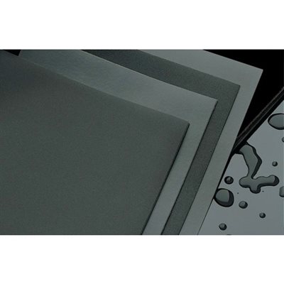 MIRKA 21-118-P2500 – DEMI-FEUILLES DE FINITION IMPERMÉABLES WATERPROOF, 5-1 / 2" X 9", GRAIN 2500, QTÉ. 50