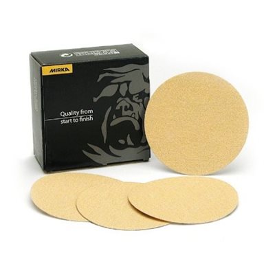 MIRKA 23-352-120 – DISQUES AUTOADHÉSIFS GOLD, 8", GRAIN 120, QTÉ. 50 MIRKA 23-352-120 – DISQUES AUTOADHÉSIFS GOLD, 8", GRAIN 120, QTÉ. 50