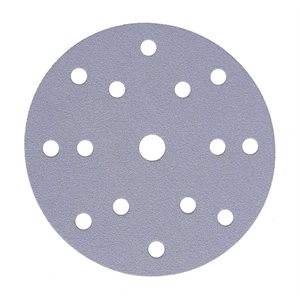 MIRKA 2B-611-500 – Q.SILVER 15 HOLE GRIP DISCS, 6", GRIT 500, QTY. 50